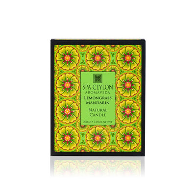 Lemongrass Mandarin - Natural Candle - 200g