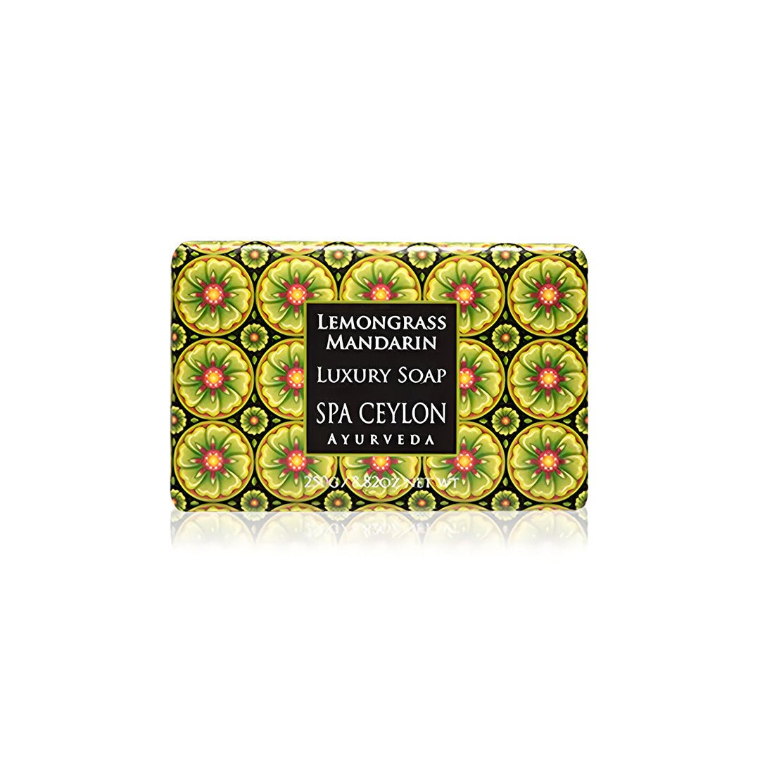 Lemongrass Mandarin Luxury Soap 250g - Spa Ceylon UK