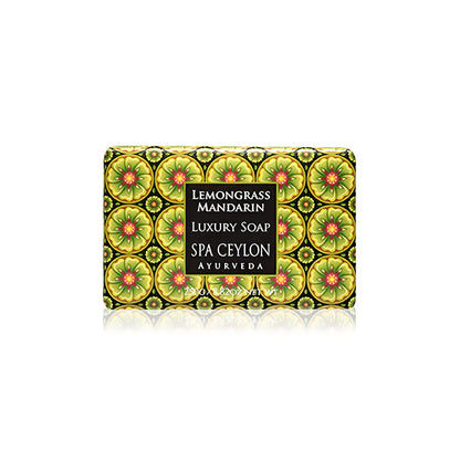 Lemongrass Mandarin Luxury Soap 250g - Spa Ceylon UK