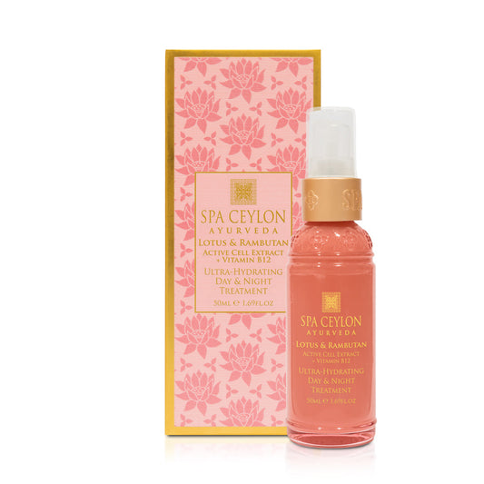 Lotus & Rambutan - Active Cell Extract + Vitamin B12 Ultra-Hydrating Day & Night Treatment 50ml