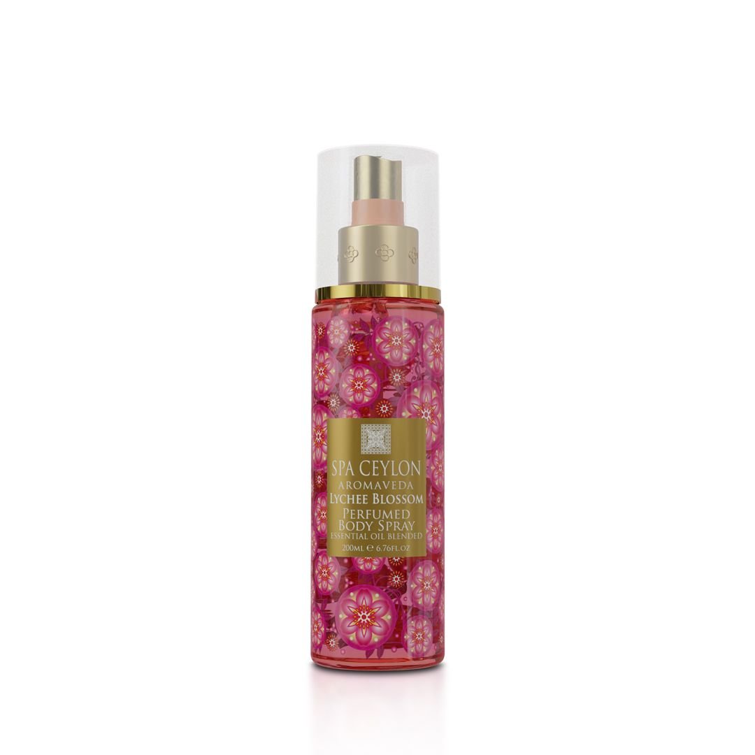 Lychee Blossom - Body Spray 200ml - Spa Ceylon UK
