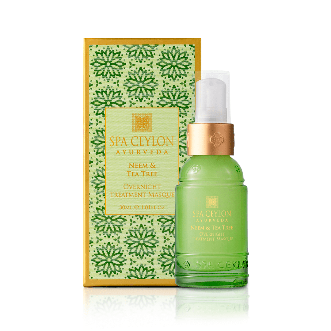 Neem & Tea Tree -  Overnight Treatment Masque 30ml - Spa Ceylon UK