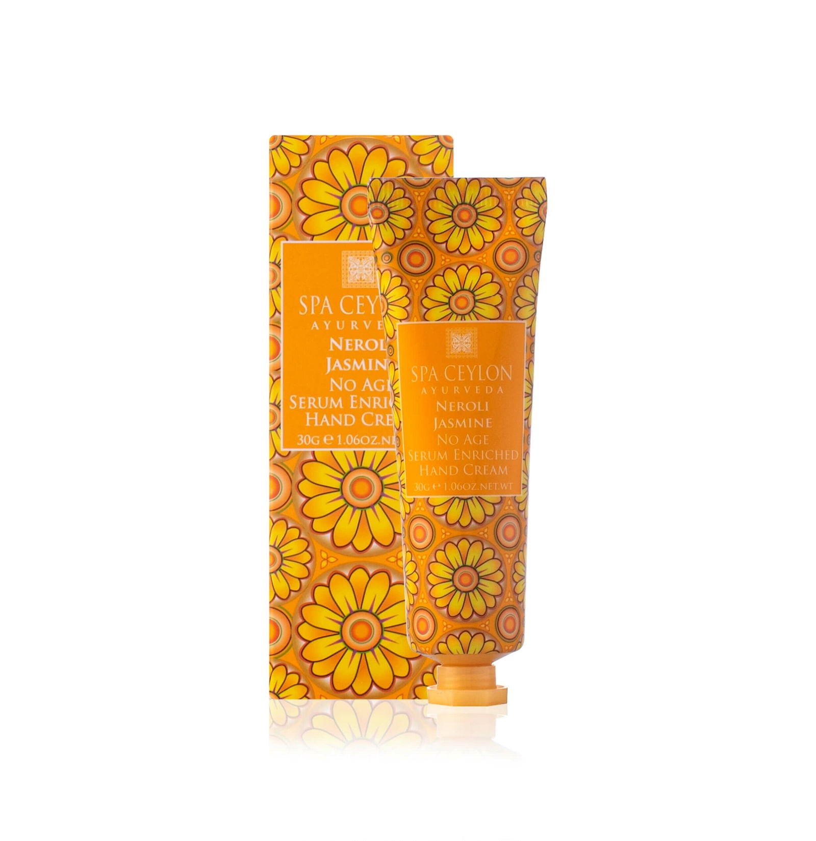 Neroli Jasmine - No Age - Serum Enriched Hand Cream - 30g - Spa Ceylon UK