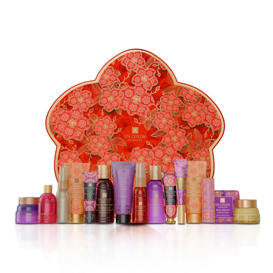 Orchid Paradise Fifteen Days Wellness & Beauty Calendar