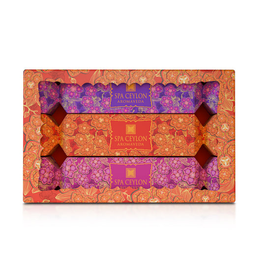 Orchid Paradise Island Cracker Trio