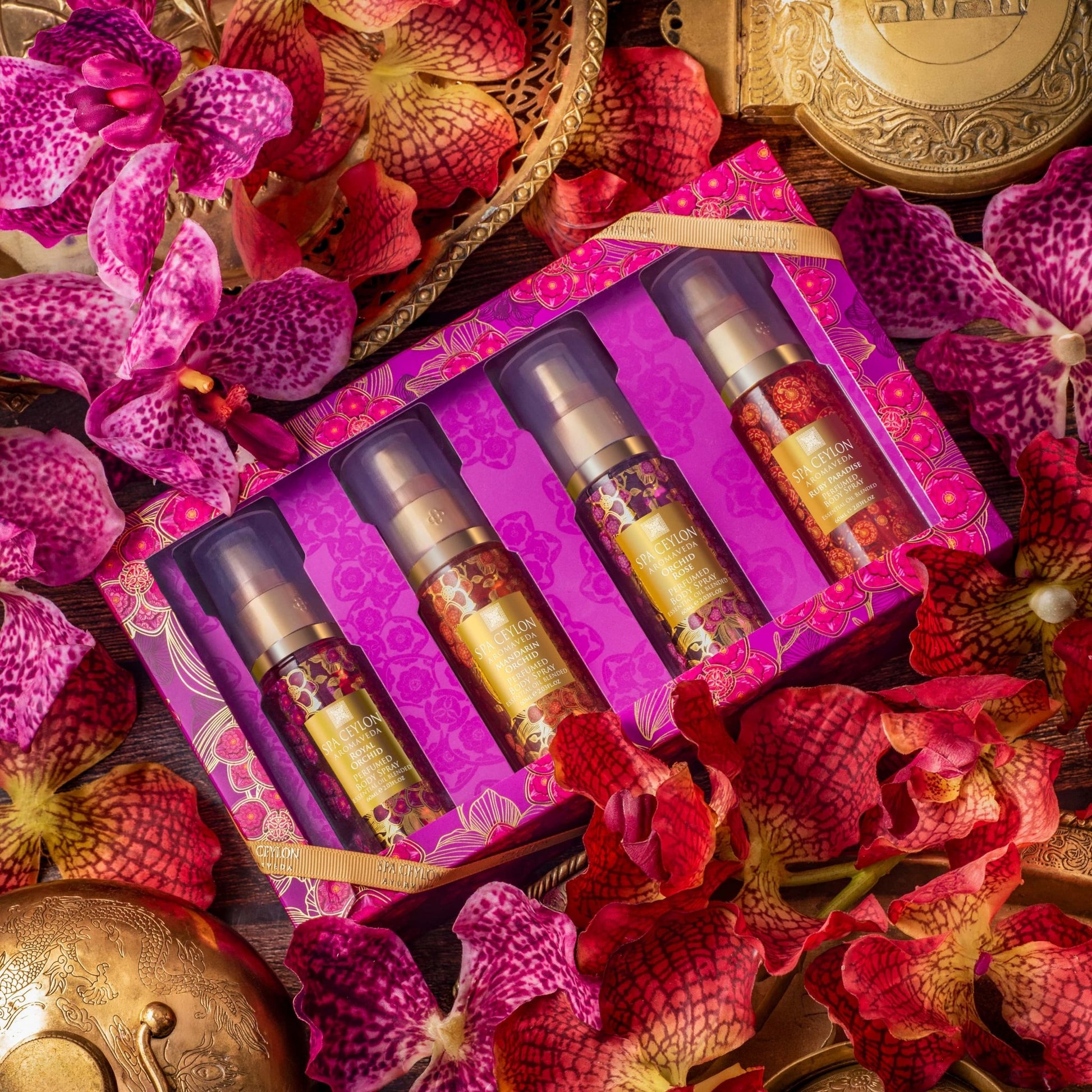 Orchid Paradise - Perfumed Body Spray Collection - Spa Ceylon UK