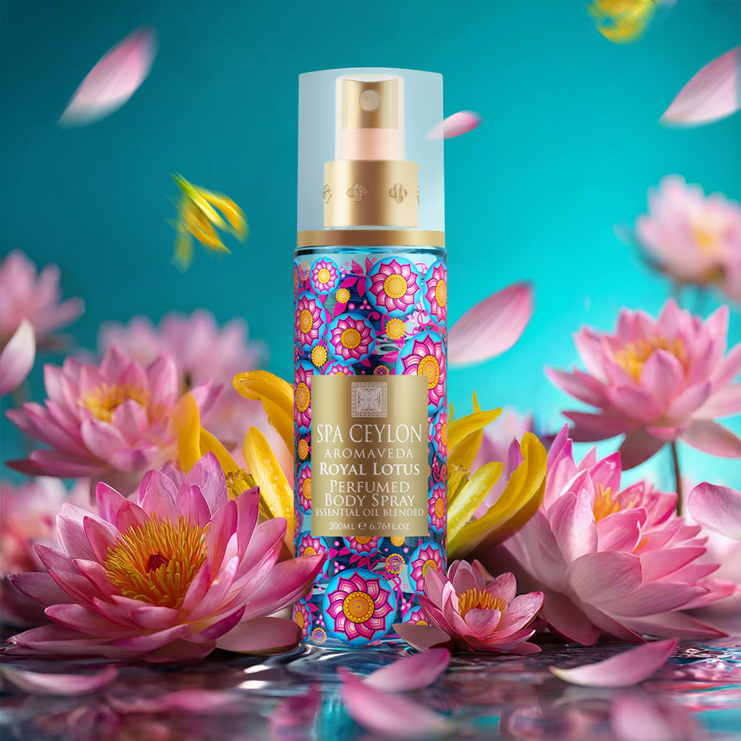 Royal Lotus - Body Spray 200ml - Spa Ceylon UK