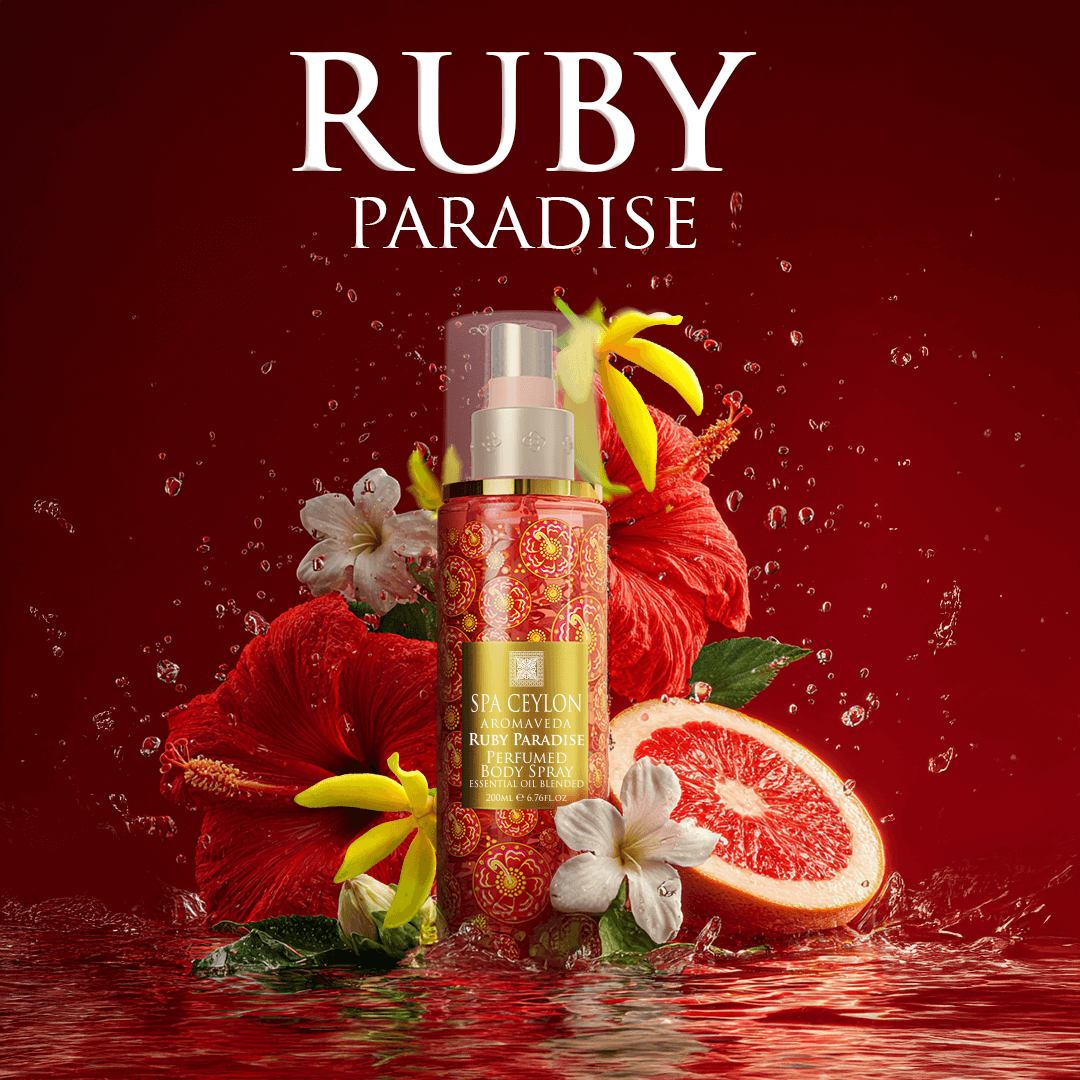 Ruby Paradise - Body Spray 200ml - Spa Ceylon UK