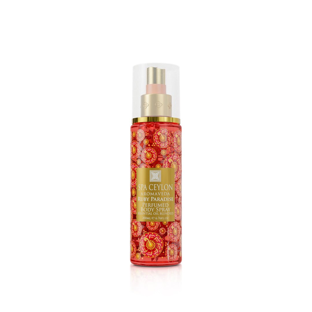 Ruby Paradise - Body Spray 200ml - Spa Ceylon UK