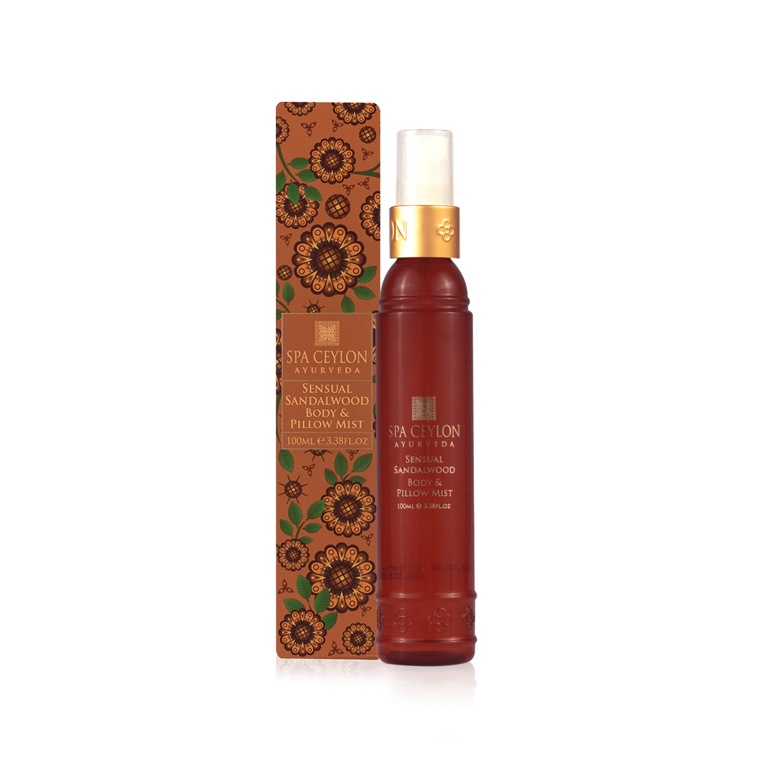 Sensual Sandalwood - Body Pillow Mist - 100ml - Spa Ceylon UK