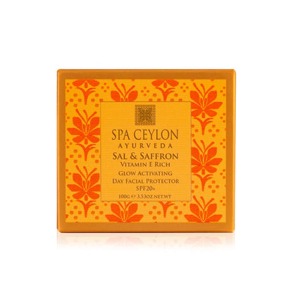 Sal & Saffron - Vitamin E Rich - Glow Activating Day Facial Protector - 100g