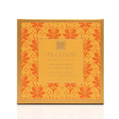 Sal & Saffron - Vitamin E Rich - Delicate Creme Facial Exfoliator - 100g - Spa Ceylon UK