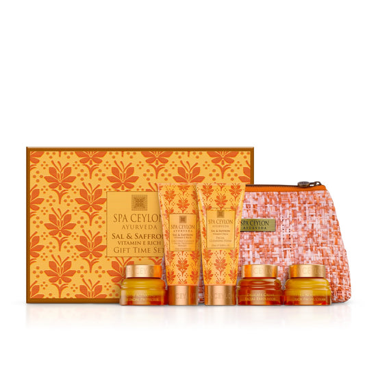 Sal & Saffron – Gift Time Set - Spa Ceylon UK