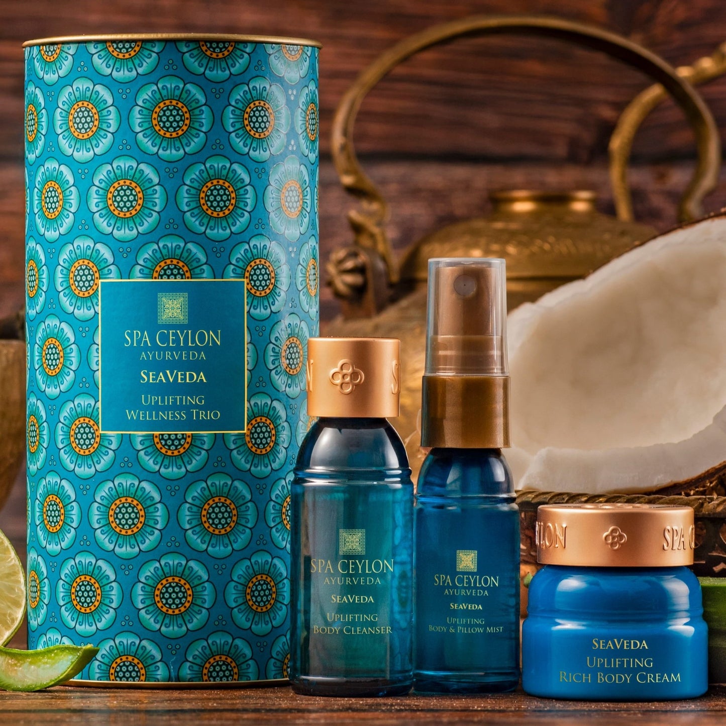 SeaVeda - Uplifting Wellness Trio - Spa Ceylon UK