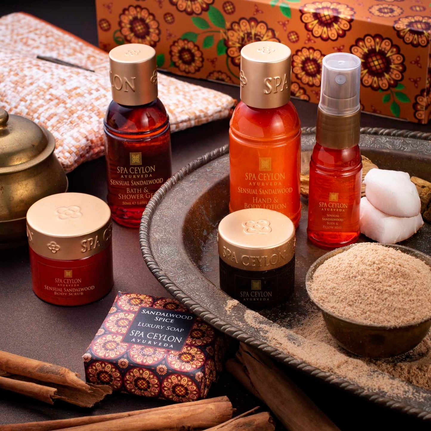 Sensual Sandalwood - Home Spa Set