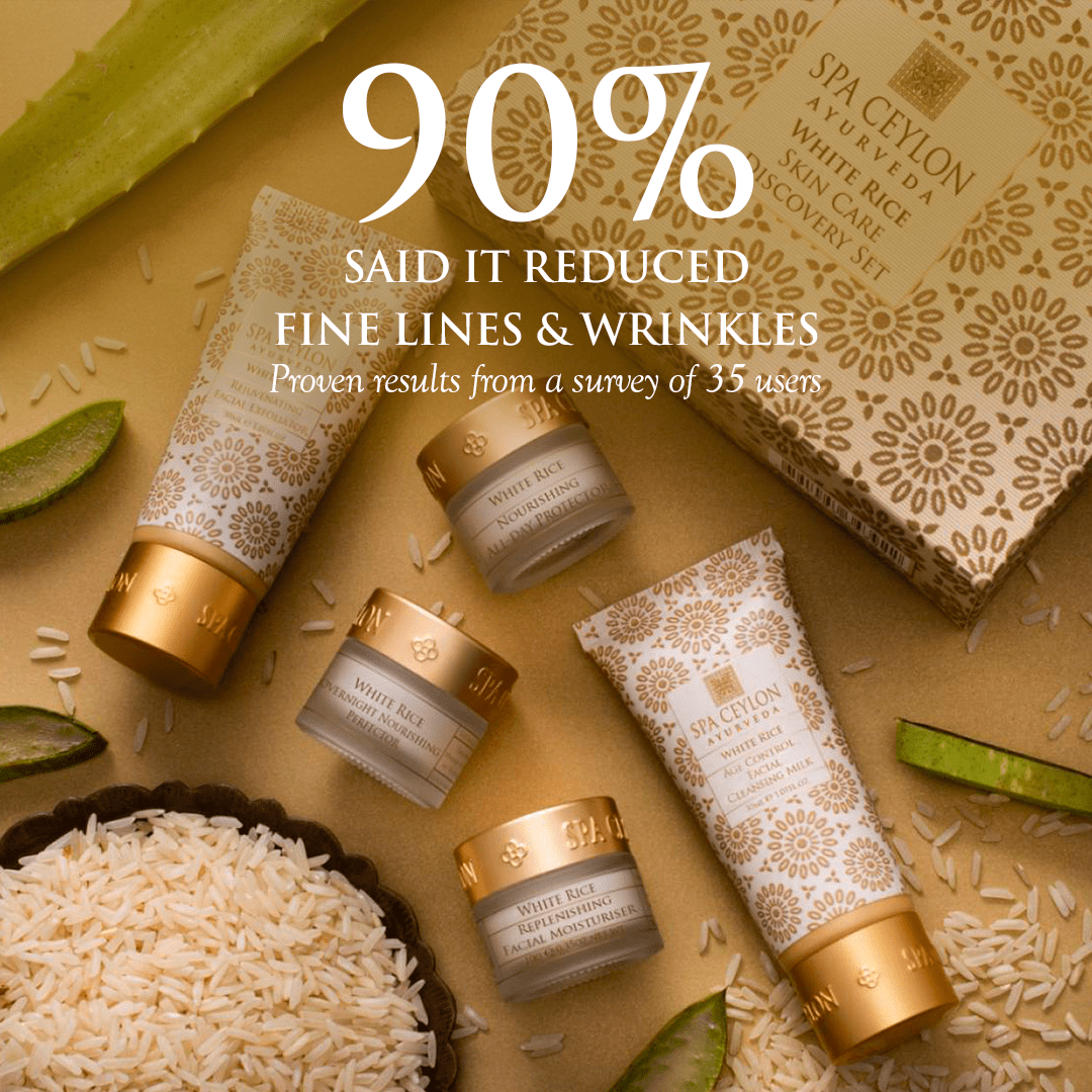 White Rice - Skin Care Discovery Set - Spa Ceylon UK