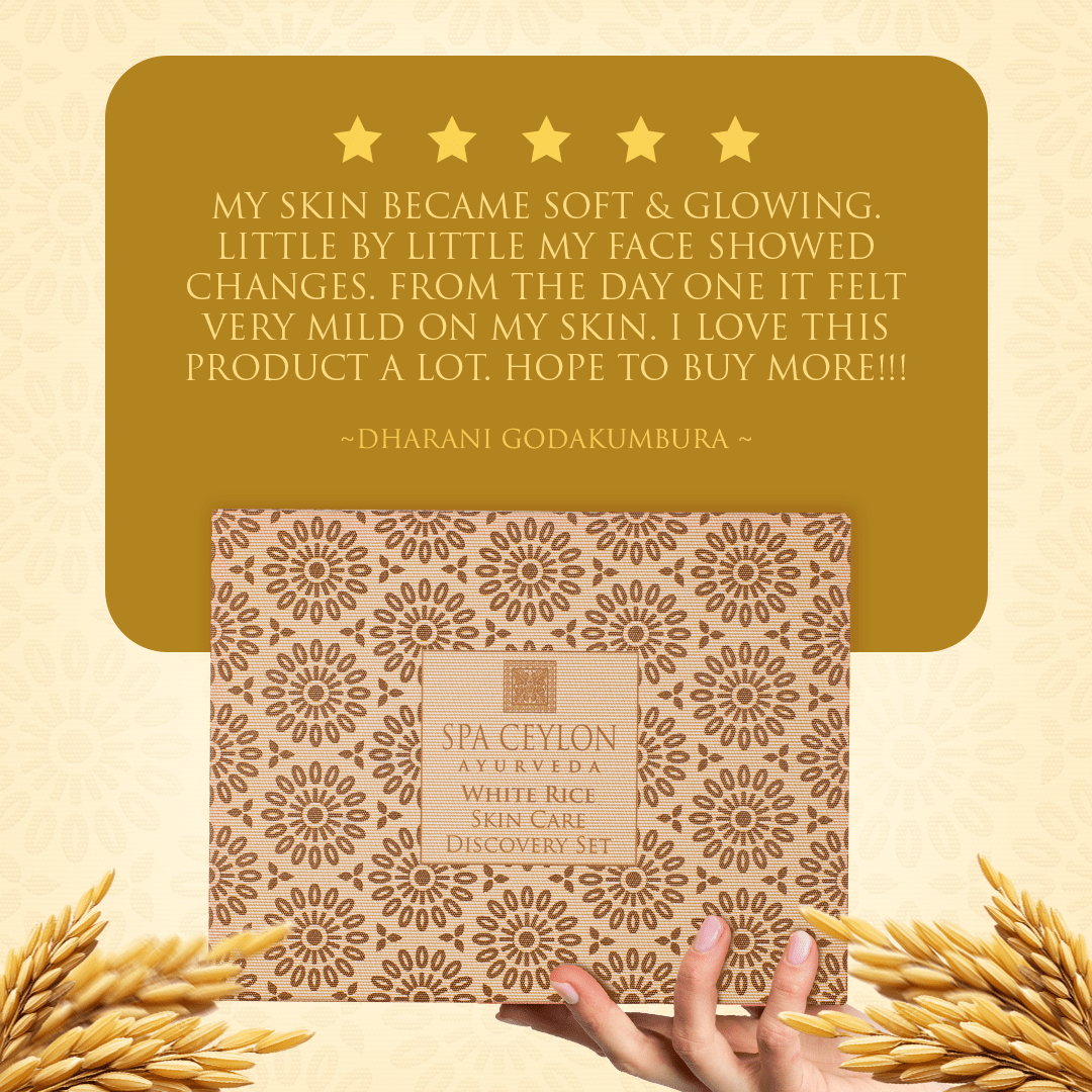 White Rice - Skin Care Discovery Set - Spa Ceylon UK