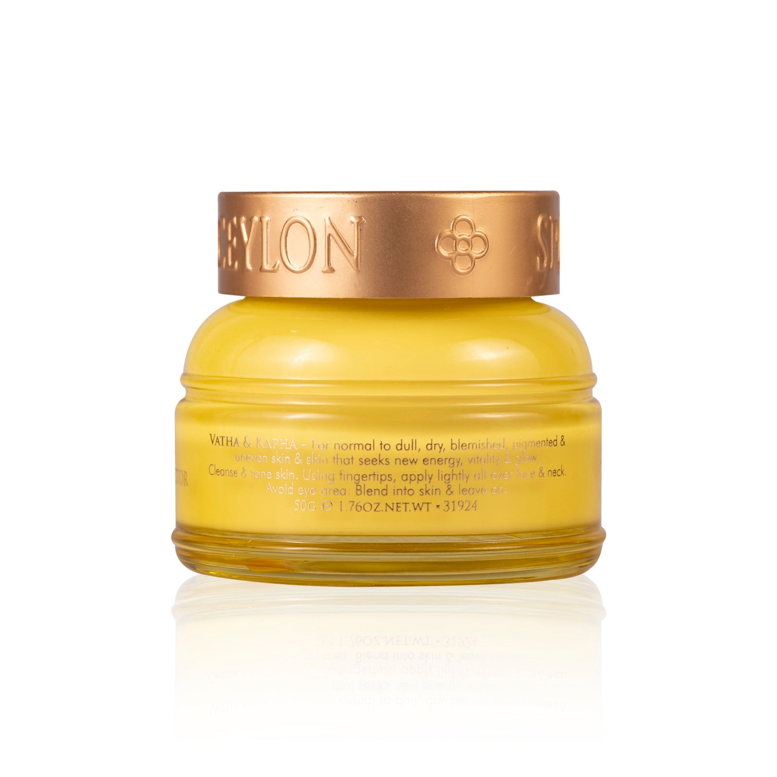 True Turmeric - Vitamin C Glow - Renewing All - Day Protector 50g - Spa Ceylon UK