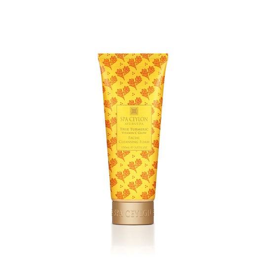 True Turmeric - Vitamin C Glow - Facial Cleansing Foam 150ml - Spa Ceylon UK