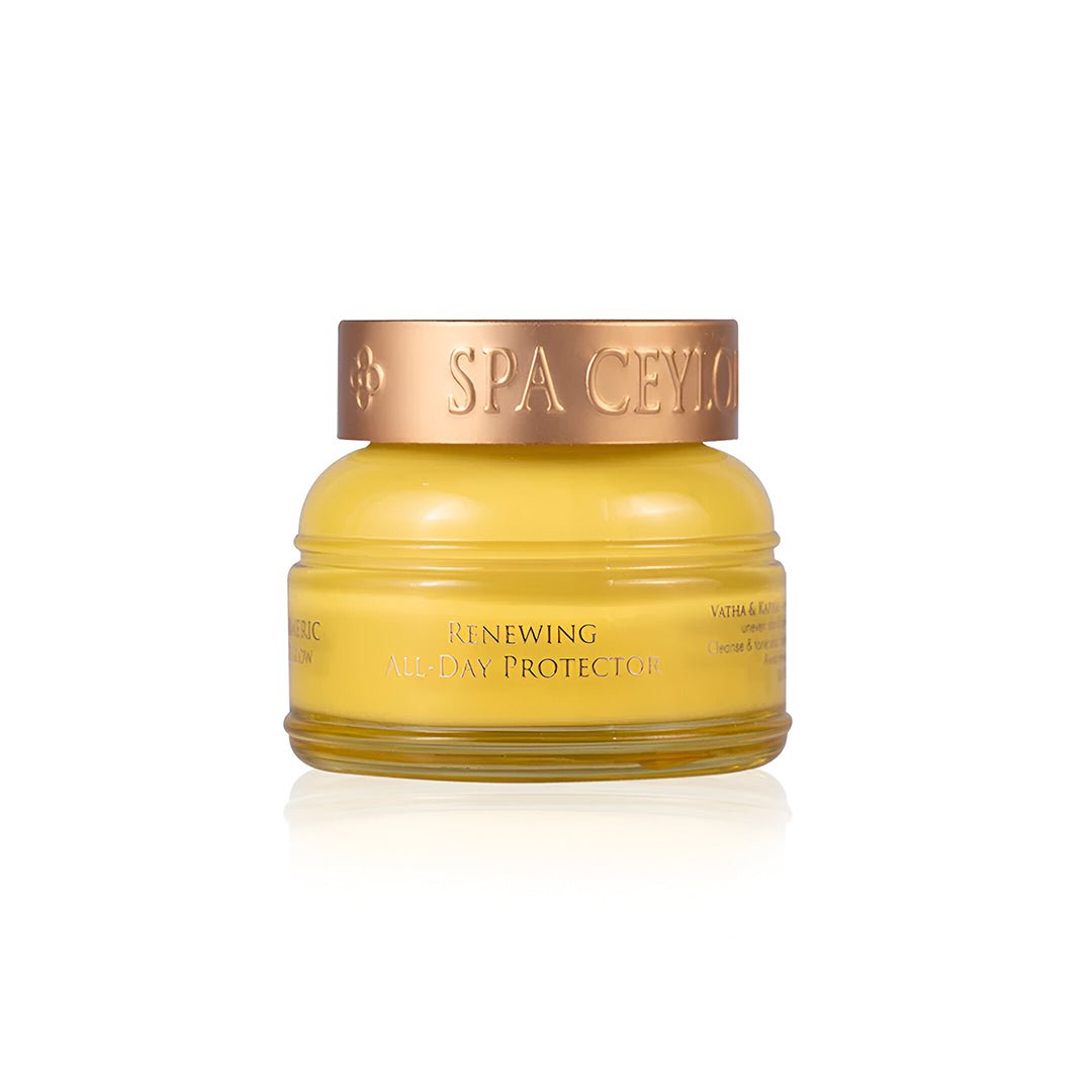 True Turmeric - Vitamin C Glow - Renewing All - Day Protector 50g - Spa Ceylon UK
