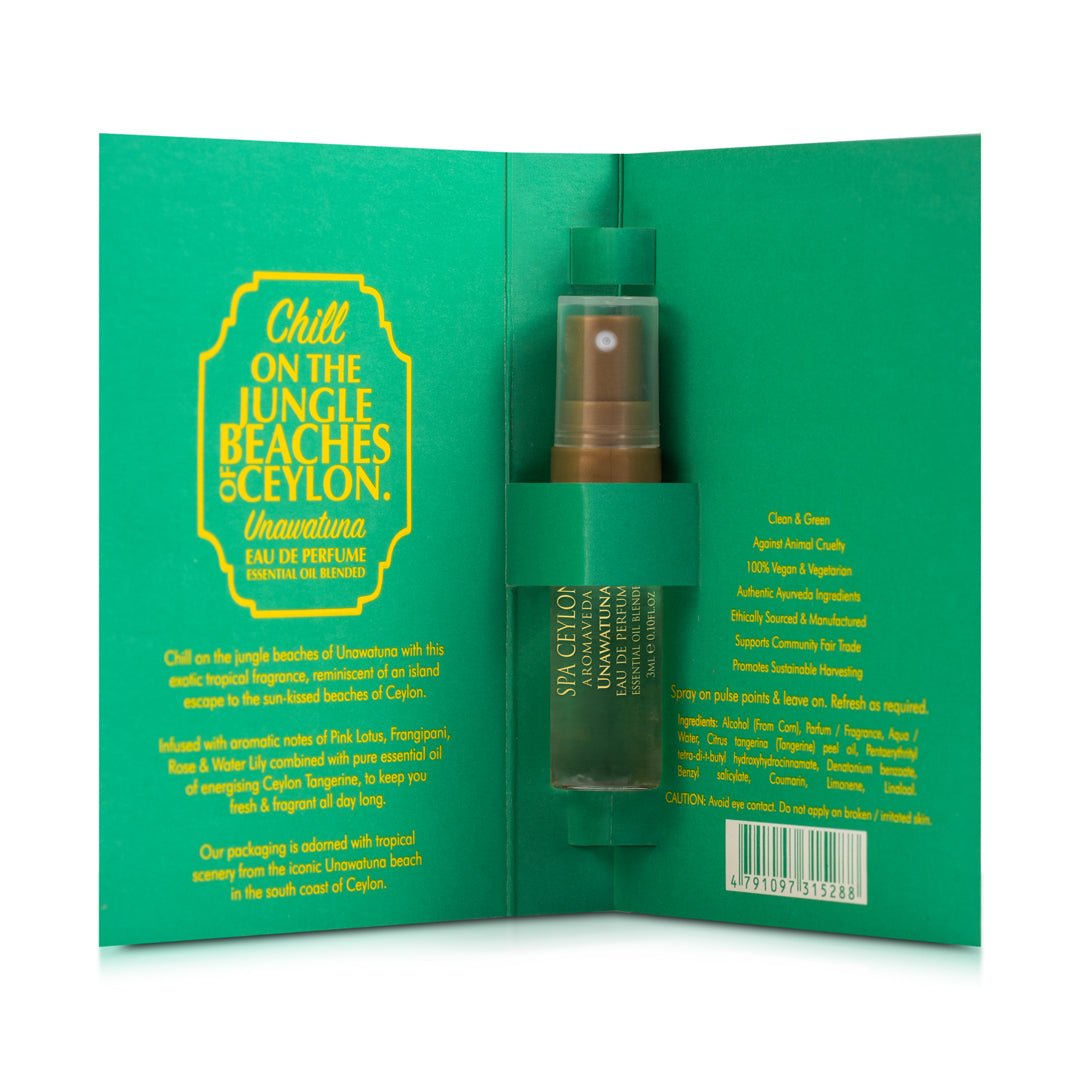 Unawatuna - Beach Body Spray 2ml - Spa Ceylon UK