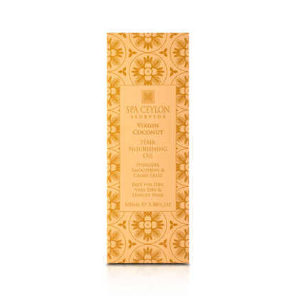 Virgin Coconut - Hair Nourishing Oil 100ml - Spa Ceylon UK