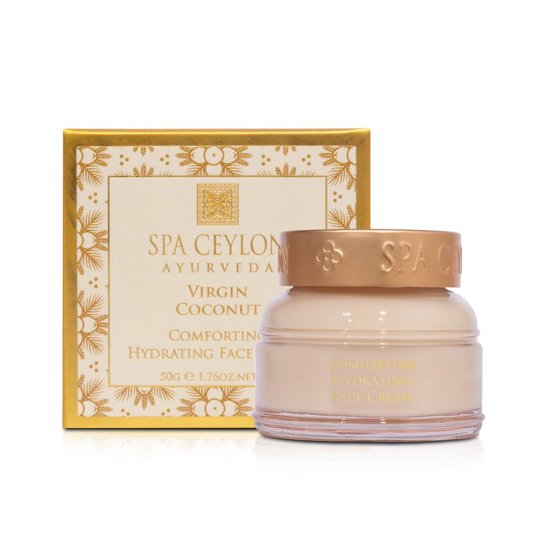 Virgin Coconut - Comforting Hydrating Face Cream 50g - Spa Ceylon UK