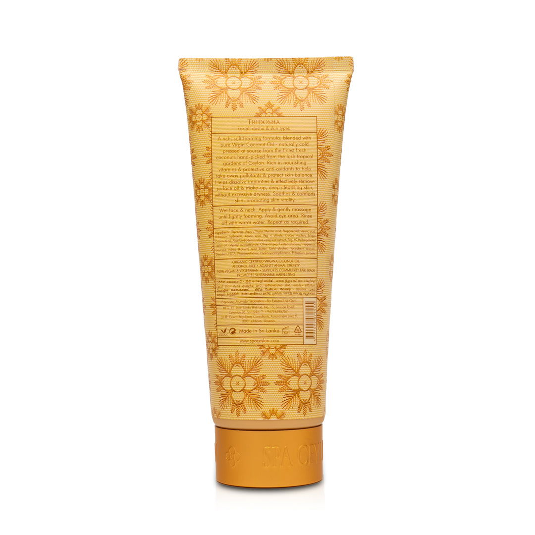 Virgin Coconut - Cream Facial Wash 150ml - Spa Ceylon Sri Lanka