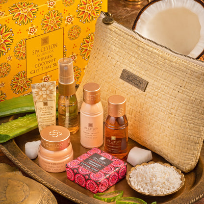 Virgin Coconut - Gift Time Set - Spa Ceylon UK
