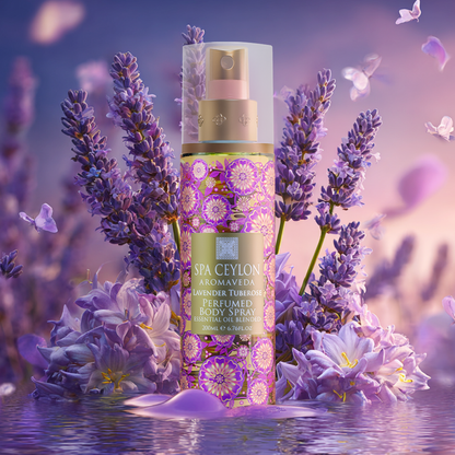 Lavender Tuberose - Body Spray 200ml - Spa Ceylon UK