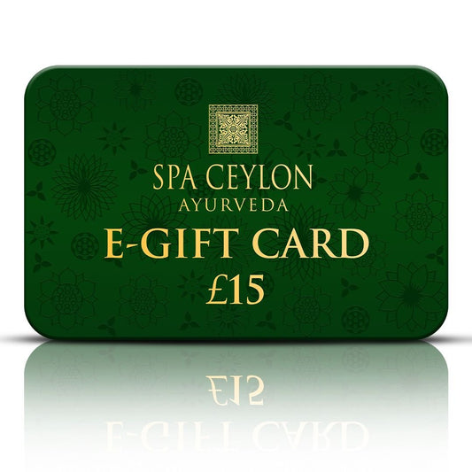 E - Gift Card £15 - Spa Ceylon UK