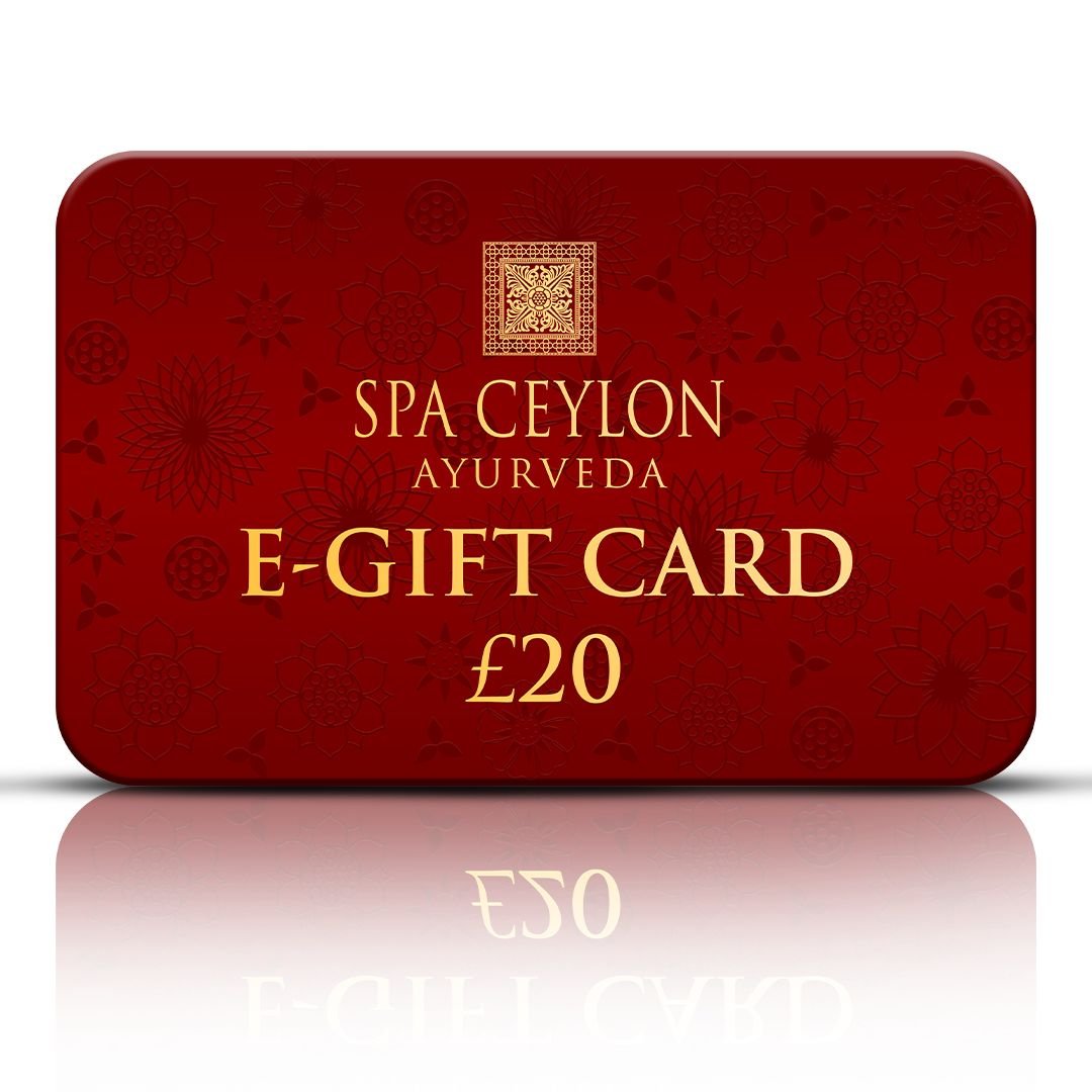 E - Gift Card £20 - Spa Ceylon UK