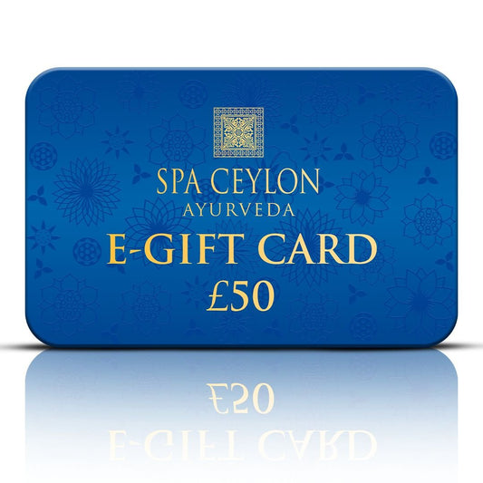 E - Gift Card £50 - Spa Ceylon UK