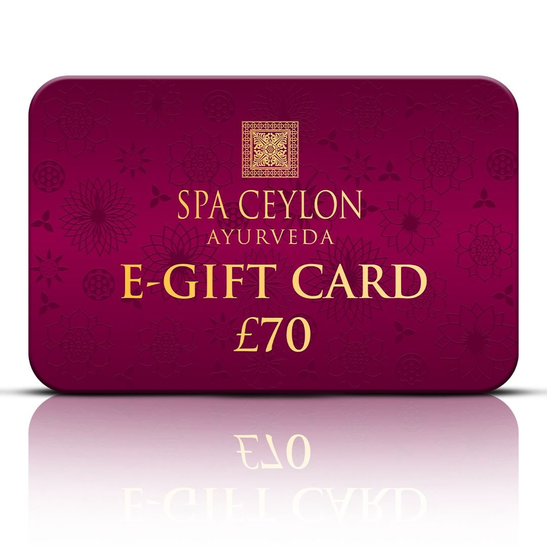E - Gift Card £70 - Spa Ceylon UK