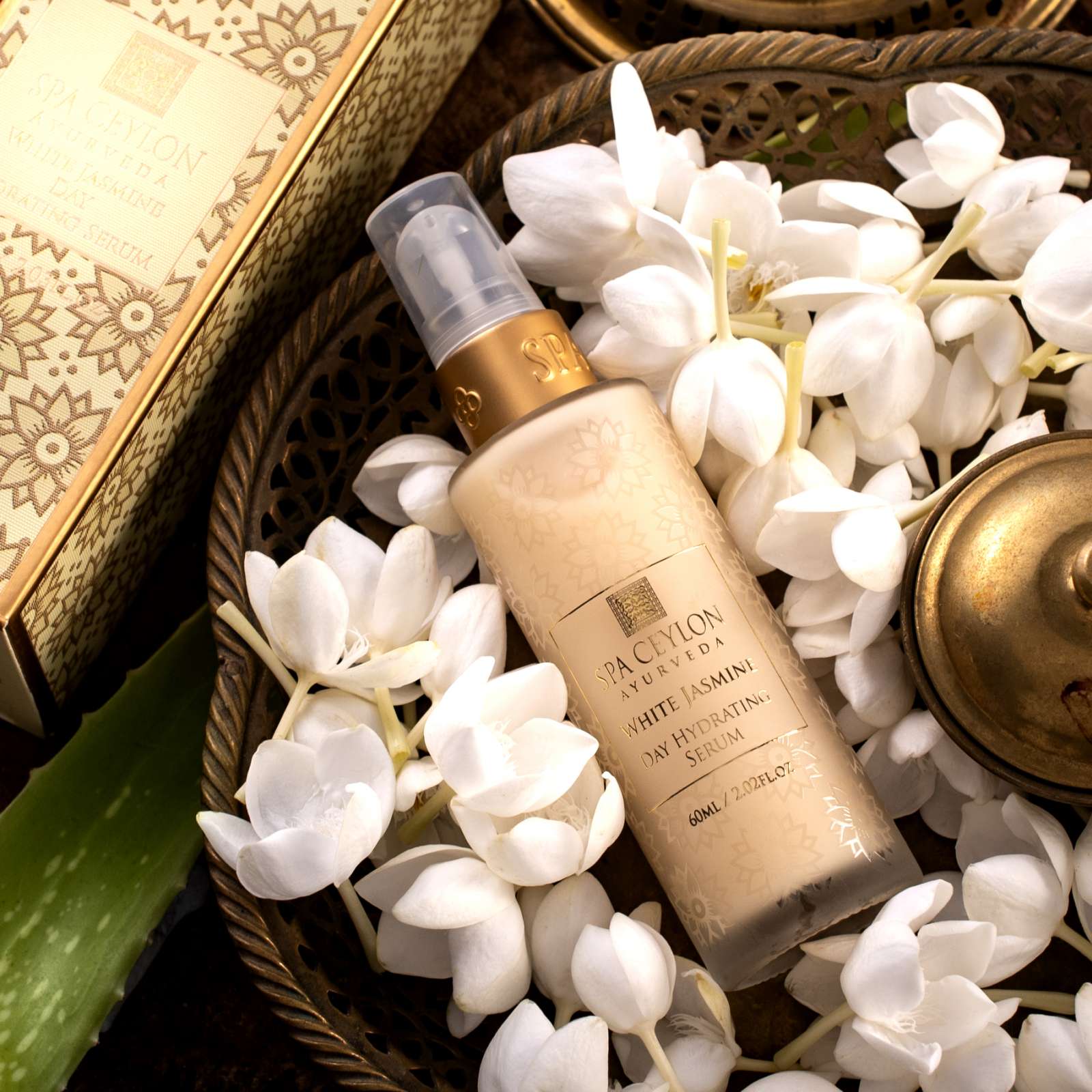 White Jasmine - Day Hydrating Serum 60ml - Spa Ceylon UK